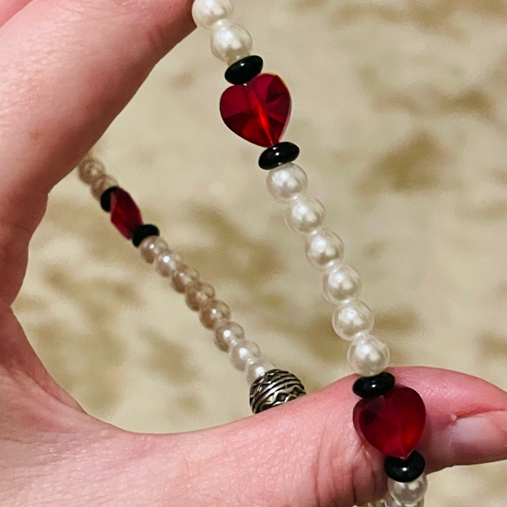 Phone String! Red Crystal Hearts! ❤️❤️ - Picture 5 of 7